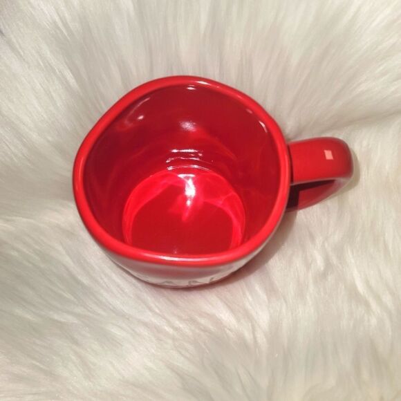 Rae Dunn SANTA red coffee cup - Picture 4 of 16